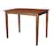 International Concepts Rectangle Table with Butterfly Extension, Counter Height, Espresso, 32 W, 60 L, 36 in H, Wood K581-T32X-36S - alternate 1
